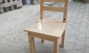 Kursi Belajar Kayu Minimalis